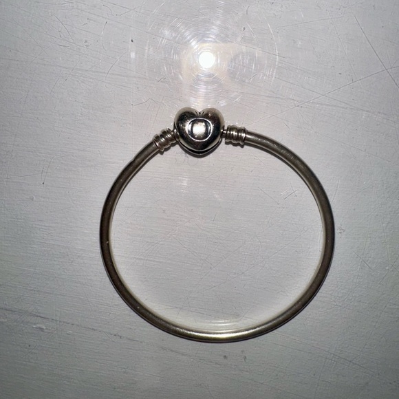 Pandora Bangle Bracelet and 8 charms - Picture 3 of 11